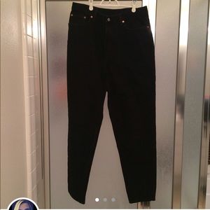 Levi Strauss Black Jeans